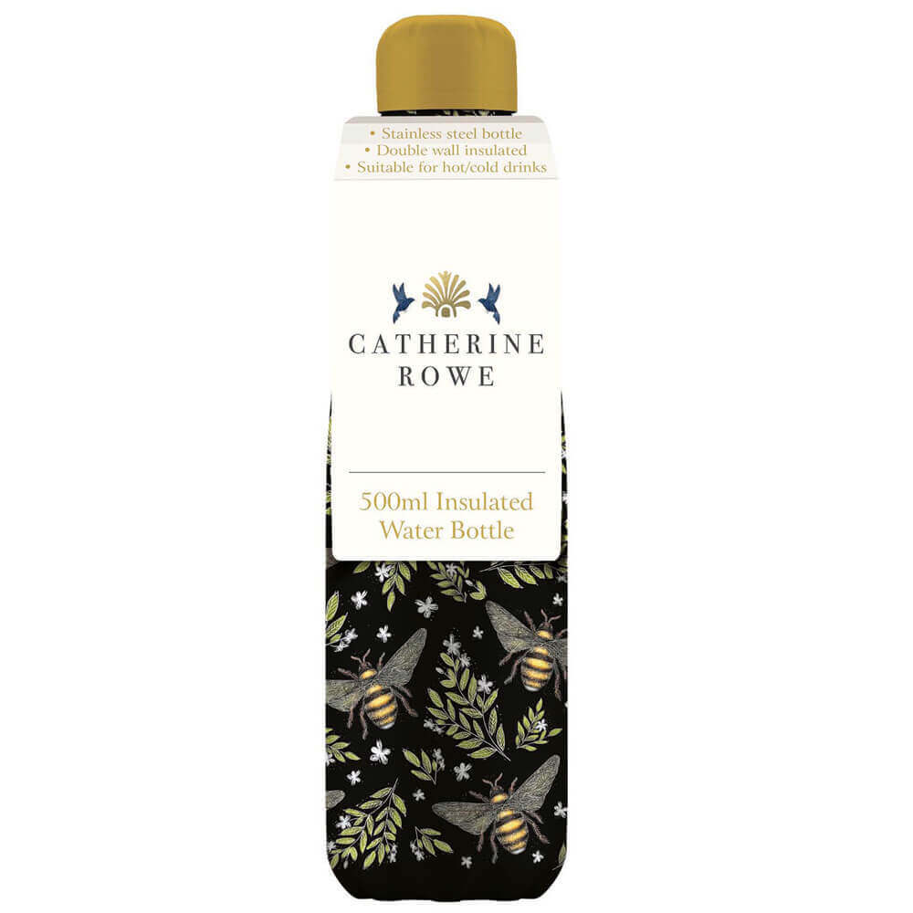 Catherine Rowe Honey Bee 500ml Insulated Drinks Bottle